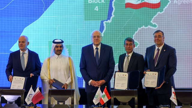 قطر للطاقة تدخل شريكا أساسيا للتنقيب عن النفط والغاز في لبنان