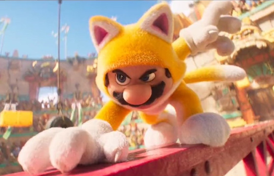 Super Mario Bros, La película. ¡Aparece Mario Felino!