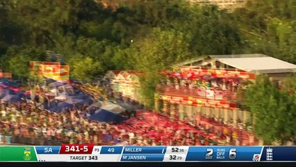 South Africa beat England in style as Miller hits six