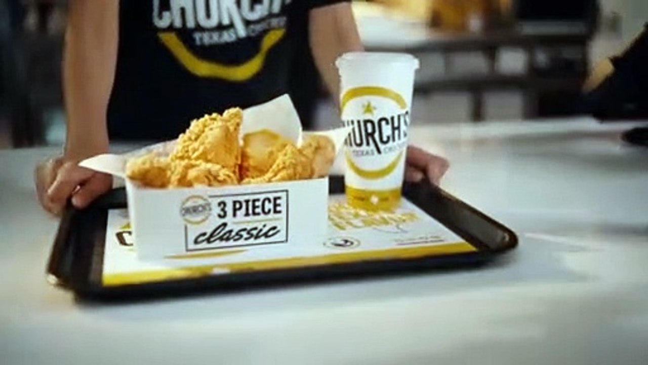 The First Church's Texas Chicken Commercial: 3-Piece Classic - Every Thing : 15