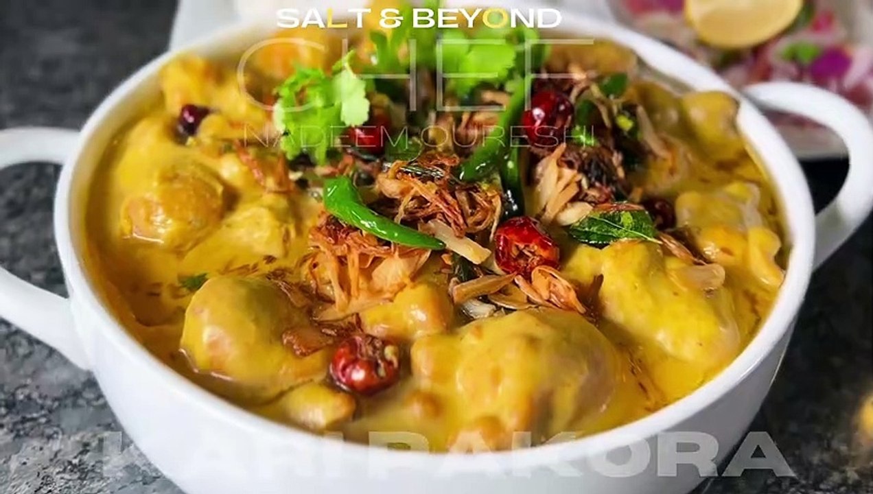 Punjabi Pakora Kari I Karri Pakora Recipe I Salt & Beyond by Chef ...