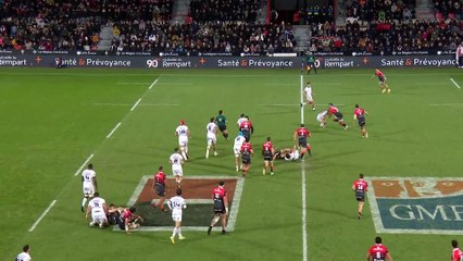 TOP 14 - Essai de Guillaume CRAMONT (ST) - Stade Toulousain - Montpellier Hérault Rugby - Saison 2022:2023