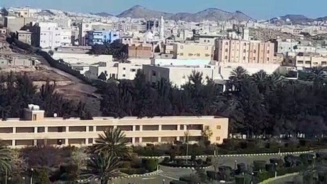 Taif City top view Saudi Arabia