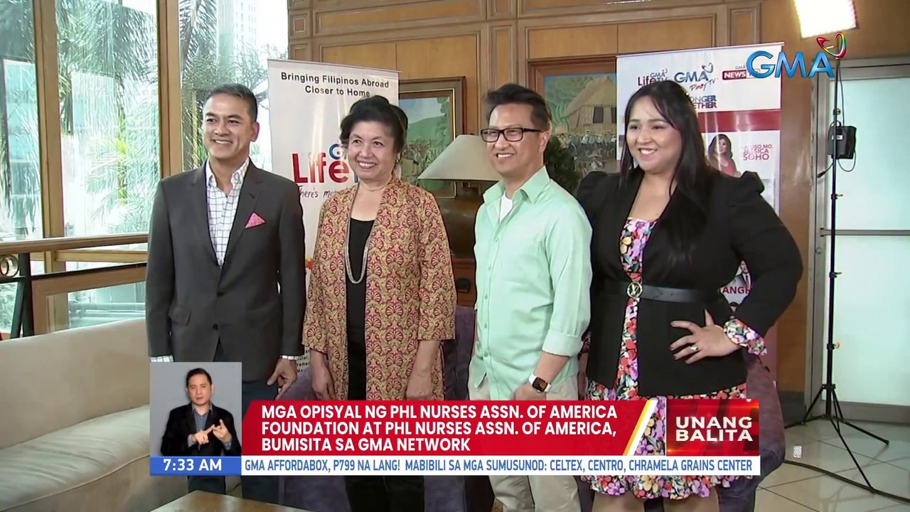 Mga opisyal ng PHL Nurses Assn. of America Foun...