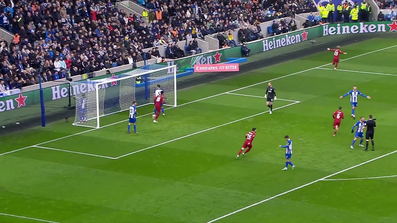 Brighton  Hove Albion (2) v Liverpool (1) Key Moments  Fourth Round  Emirates FA Cup
