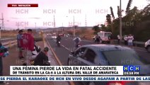 ¡Fatal! Accidente de tránsito deja una persona muerta en el Valle de Amarateca, F.M.