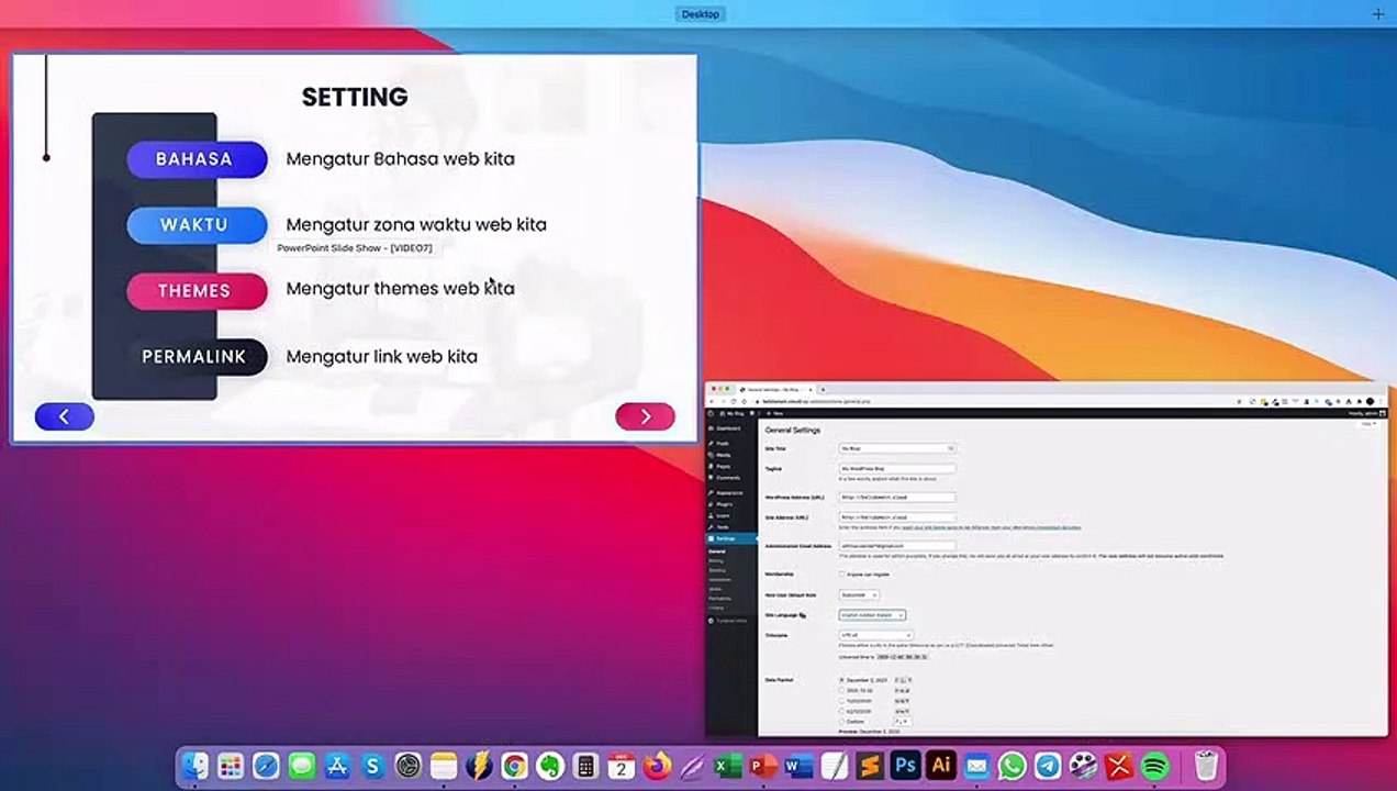 07 Setting Wordpress