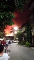 Se presenta incendio en el barrio Primavera de Envigado-2