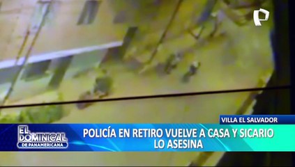 Policía en retiro murió tras ser baleado en Villa El Salvador