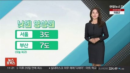 [날씨톡톡] "참 다행이야" 기온 오름세…동쪽 대기 건조