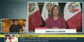 Perú: Dina Boluarte pide a Congreso avanzar en adelanto de elecciones generales