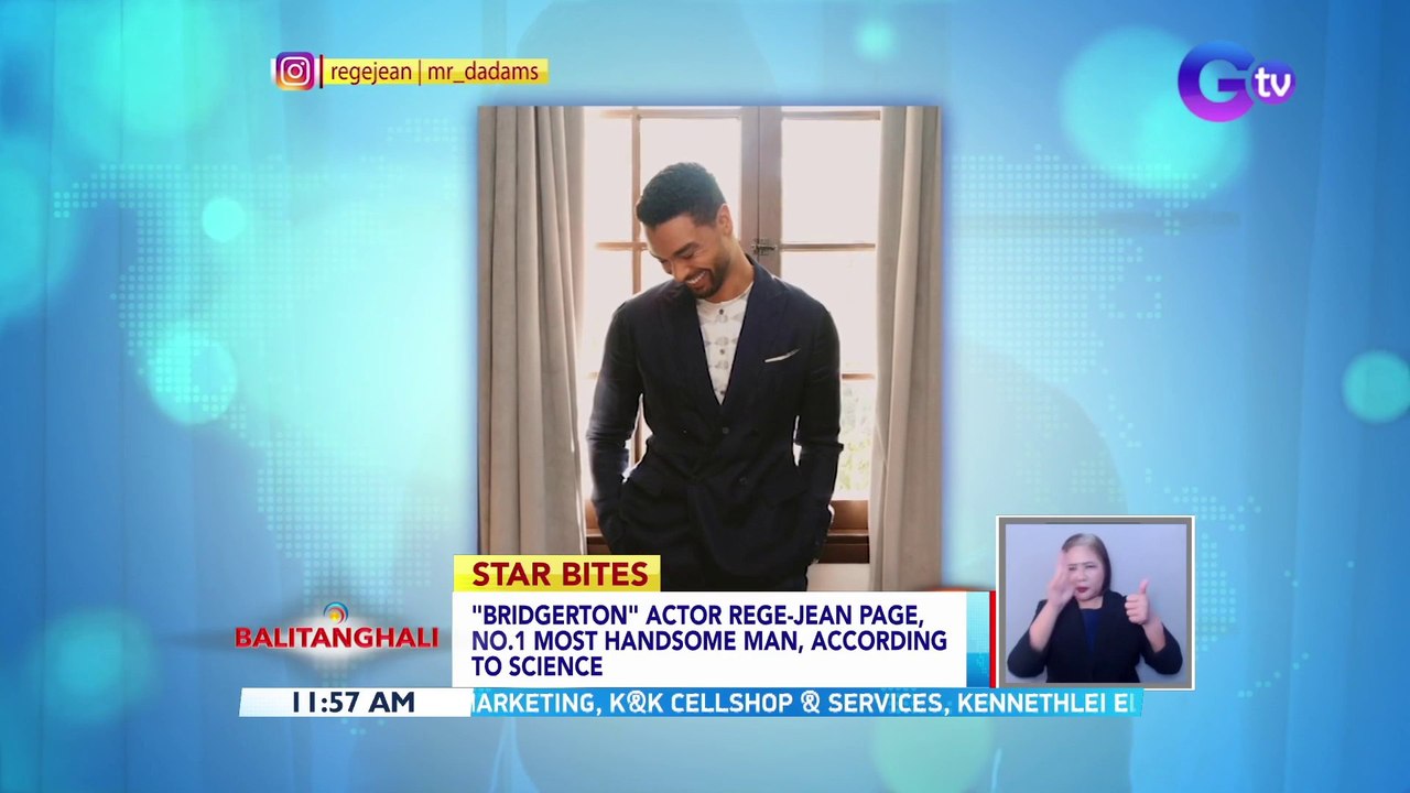 "Bridgerton" actor Rege-Jean Page, no.1 most handsome man, according to science | BT