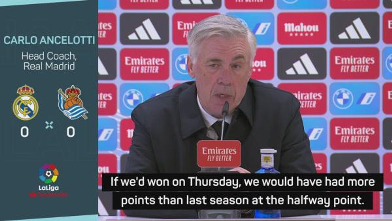 'A lot of football to be played' - Ancelotti unfazed by trailing Barca in LaLiga title race