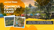 Lagi Viral ! Camping di Pinggir Aliran Mata Air Jernih di Cimincul Family Camp Subang