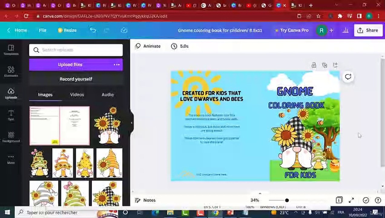 Section 2- Create the book cover for a children coloring book - part 1, Lecture 3- Create the book cover for a children coloring book - part 1
