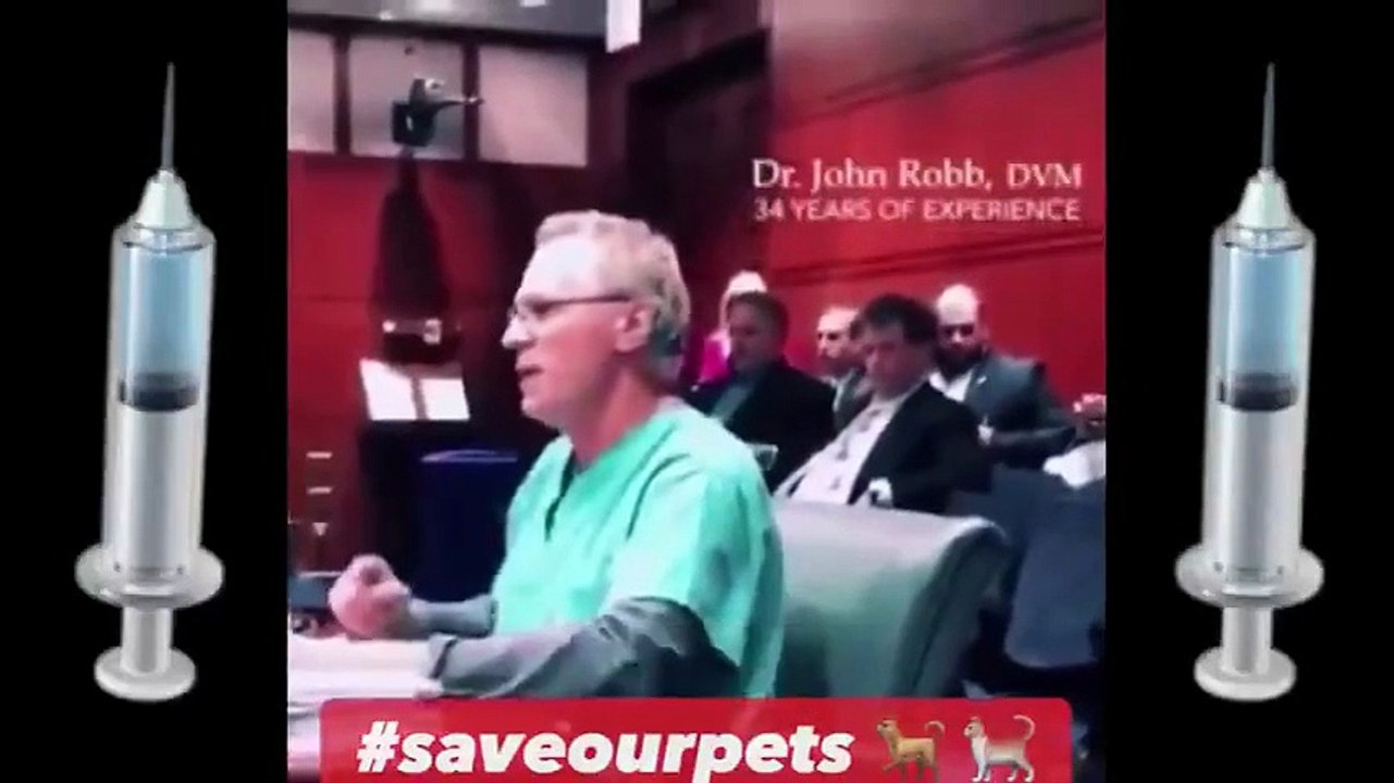 YOUR PETS ARE DYING FROM VACCINES - VETERINARIAN TESTIMONY