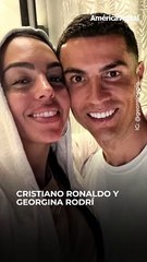Un momento sin niños: Georgina Rodríguez presumió la romántica cena que tuvo con Cristiano