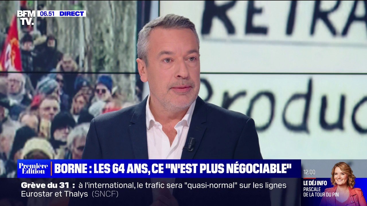ÉDITO - Élisabeth Borne inflexible sur le dépar...