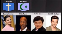 Religion of Famous celebrities from different Countries in the world #celebrities