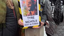 Kaliforniya'da polis şiddeti sonucu hayatını kaybeden Tyre Nichols için gösteri düzenlendi