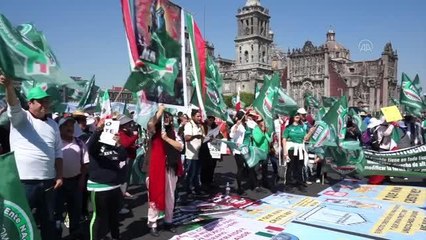 Meksika'da hükümet karşıtı protesto