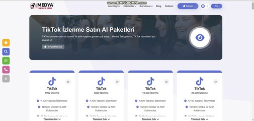 Tiktok İzlenme Satın Al - Medya Takipçilerim