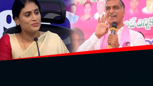 Harish Rao ఆరోగ్యశాఖ ప్రగతి నివేదికపై వైఎస్ షర్మిల సెటైర్లు!! *Politics | Telugu OneIndia