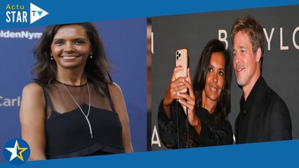 "Il m'a demandé mon prénom mais…" : Karine Le Marchand revient sur sa rencontre avec Brad Pitt