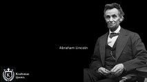 Elections belong to the people. It's their decision. If they decide to turn their back on the fire and burn their behinds, then they will just have to sit on their blisters. Abraham Lincoln. Quotes