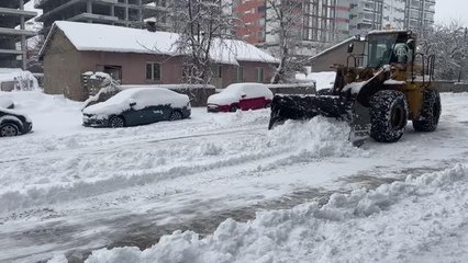 Kar yağışı hayatı olumsuz etkiledi