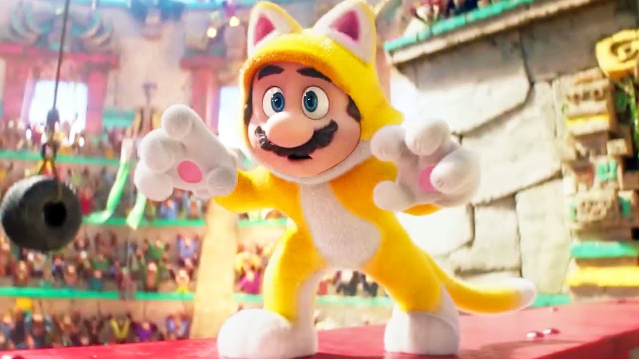 SUPER MARIO BROS. Le Film : Mario chat affronte Donkey Kong