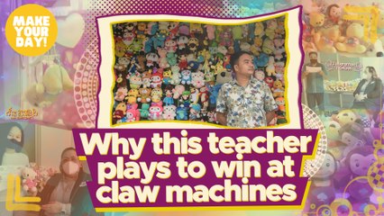 Why this teacher plays to win at claw machines | Make Your Day