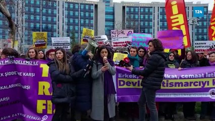 Tarikatta çocuk istismarı davası bugün görülüyor, kadınlar adliye önünde toplandı