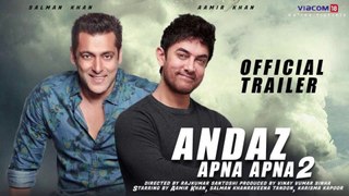 Amir Khan & Salman Khan Upcoming Bollywood Movie 2023|Andaz Apna Apna Again| Shakti Kapoor & Paresh Rawal.