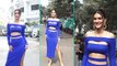 Kriti Sanon Cut Style Blue Bodycon Dress में लगी खूबसूरत | Boldsky