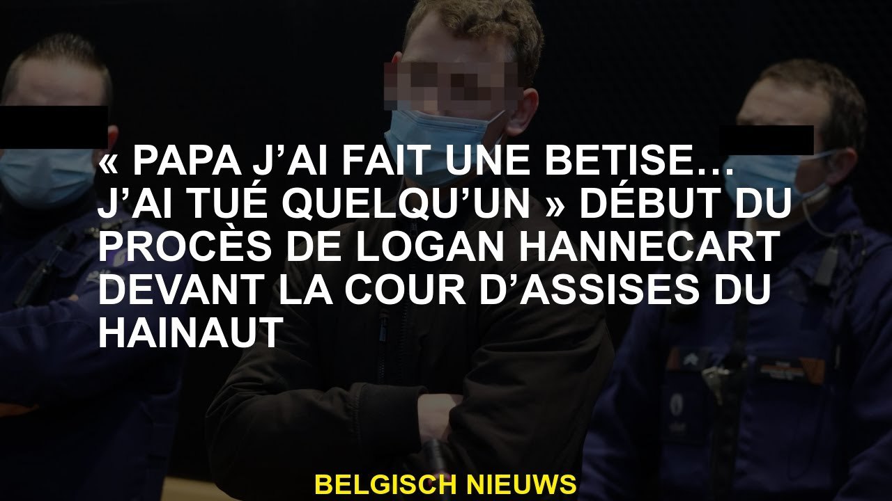 "Papa j'ai fait une stupidité ... J'ai tué quelqu'un" au début du procès de Logan Hannecart devant l