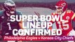 Eagles v Chiefs - Fans celebrate as Super Bowl lineup confirmed