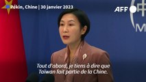 Taïwan : la Chine souhaite 