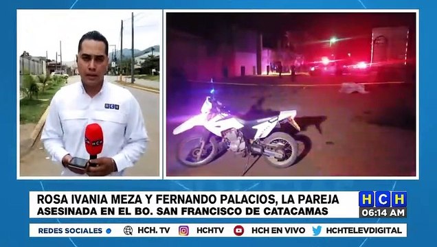 ¡Asesinan a una pareja joven en el barrio San Francisco de Catacamas, Olancho!