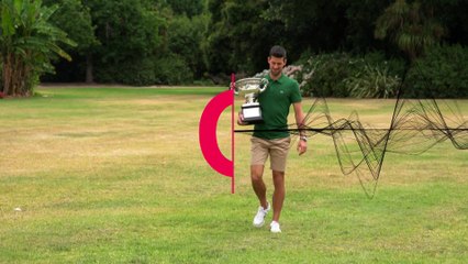 شاهد: ديوكوفيتش يلمّح إلى غيابه عن الملاعب بسبب الإصابة