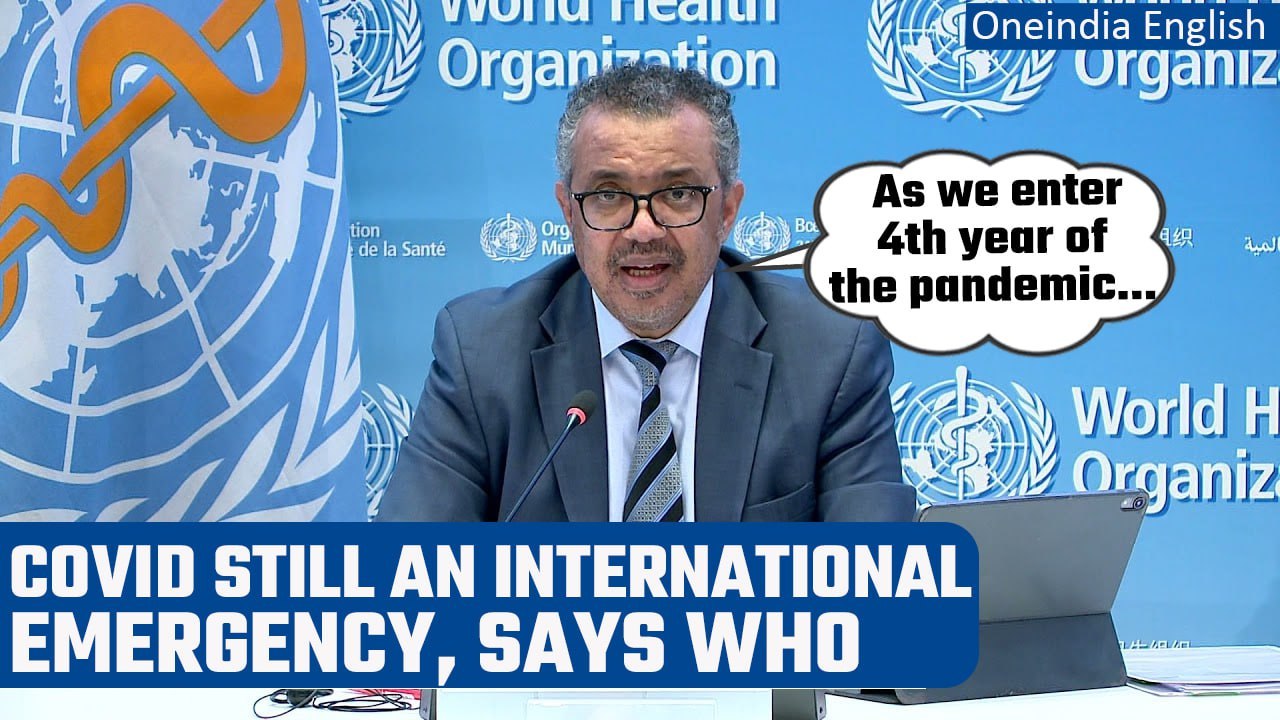 WHO says Covid-19 is still an international emergency | Tedros Adhanom Ghebreyesus | Oneindia News