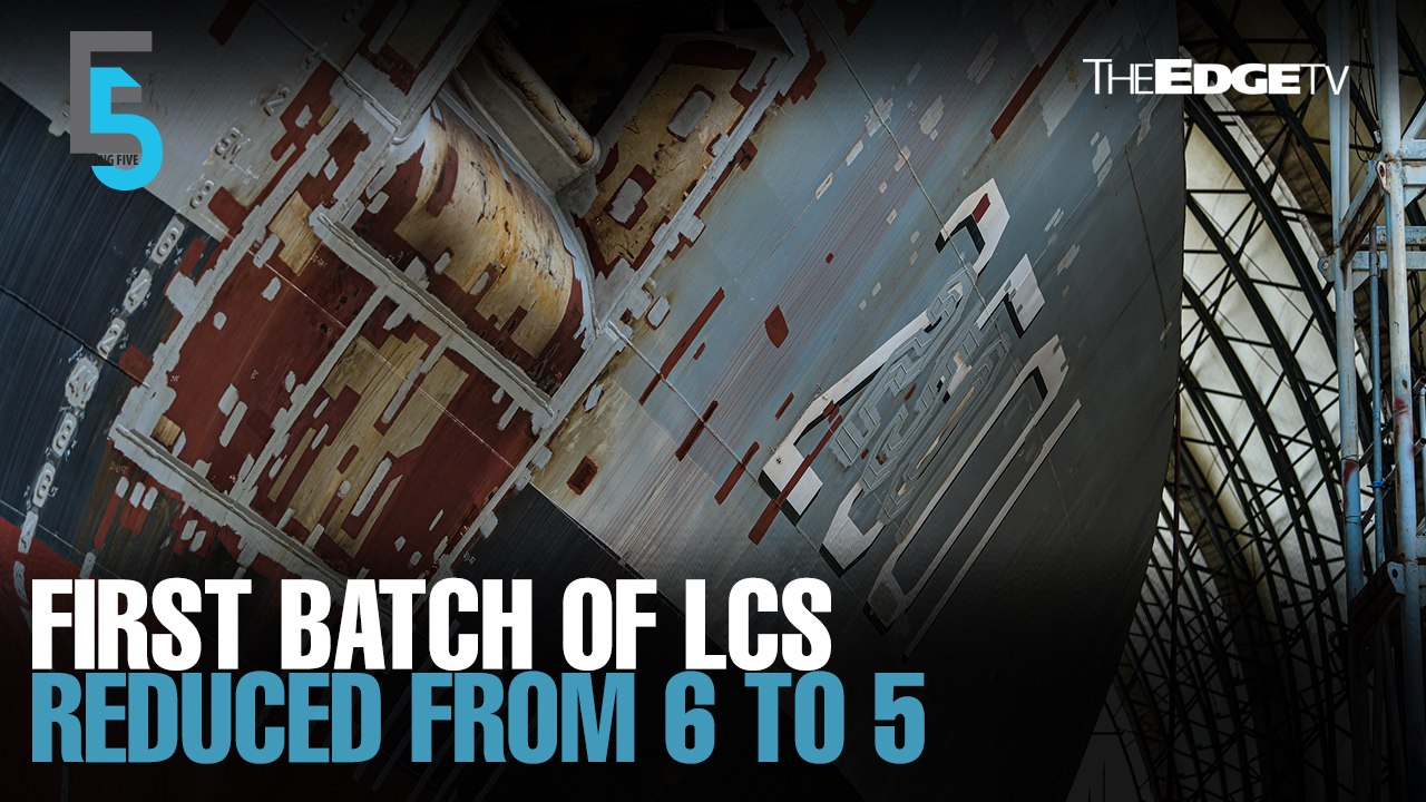 EVENING 5: First batch of LCS reduced to five vessels