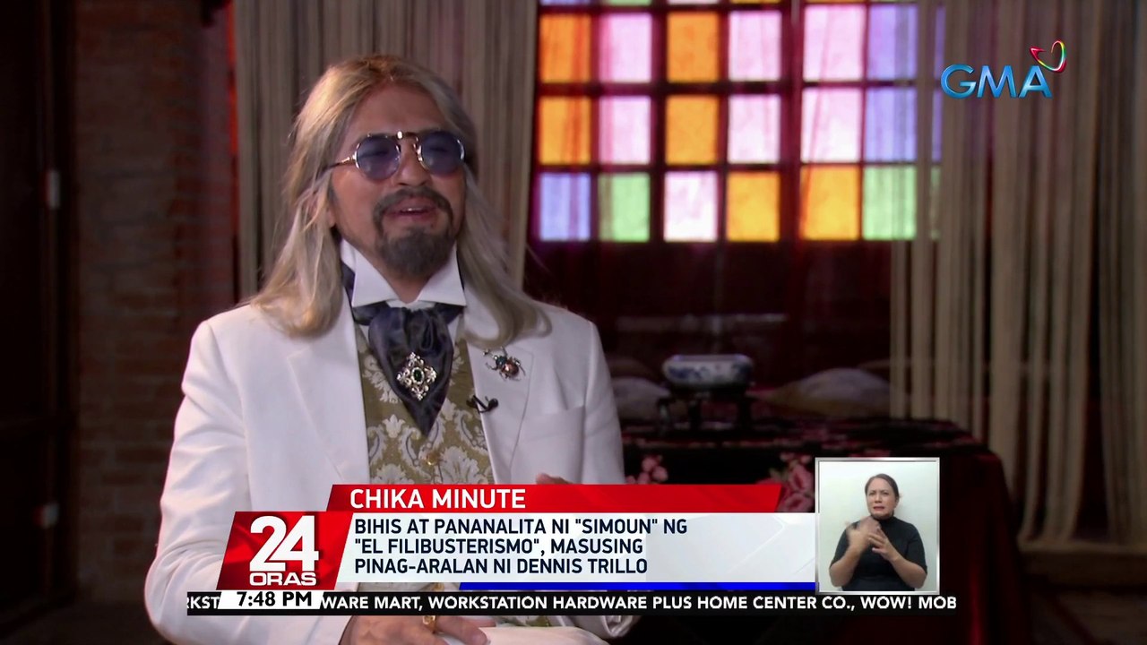 Bihis at pananalita ni "Simoun" ng "El Filibusterismo", masusing pinag-aralan ni Dennis Trillo | 24 Oras