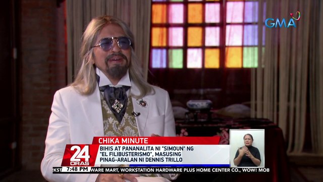 Bihis at pananalita ni Simoun ng El Filibusterismo , masusing pinag-aralan ni Dennis Trillo | 24 Oras