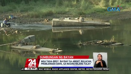 Mga taga-Brgy. Baybay sa Angat, Bulacan, problemado dahil sa nasira nilang tulay | 24 Oras