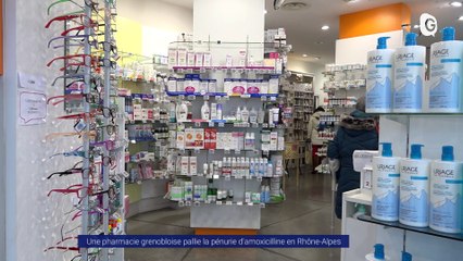 Reportage - Amoxicilline : une pharmacie grenobloise appelée à la rescousse - Reportages - TéléGrenoble
