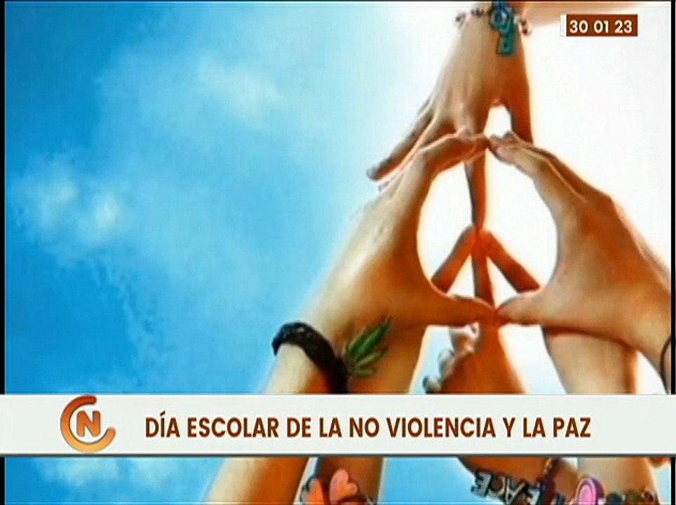 Trabajo Especial | 30 de enero, "Día Escolar de la No Violencia y la Paz"