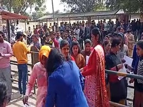 वरिष्ठ अध्यापक भर्ती परीक्षा 4750 ही पहुंचे, 2049 रहे गैरहाजिर