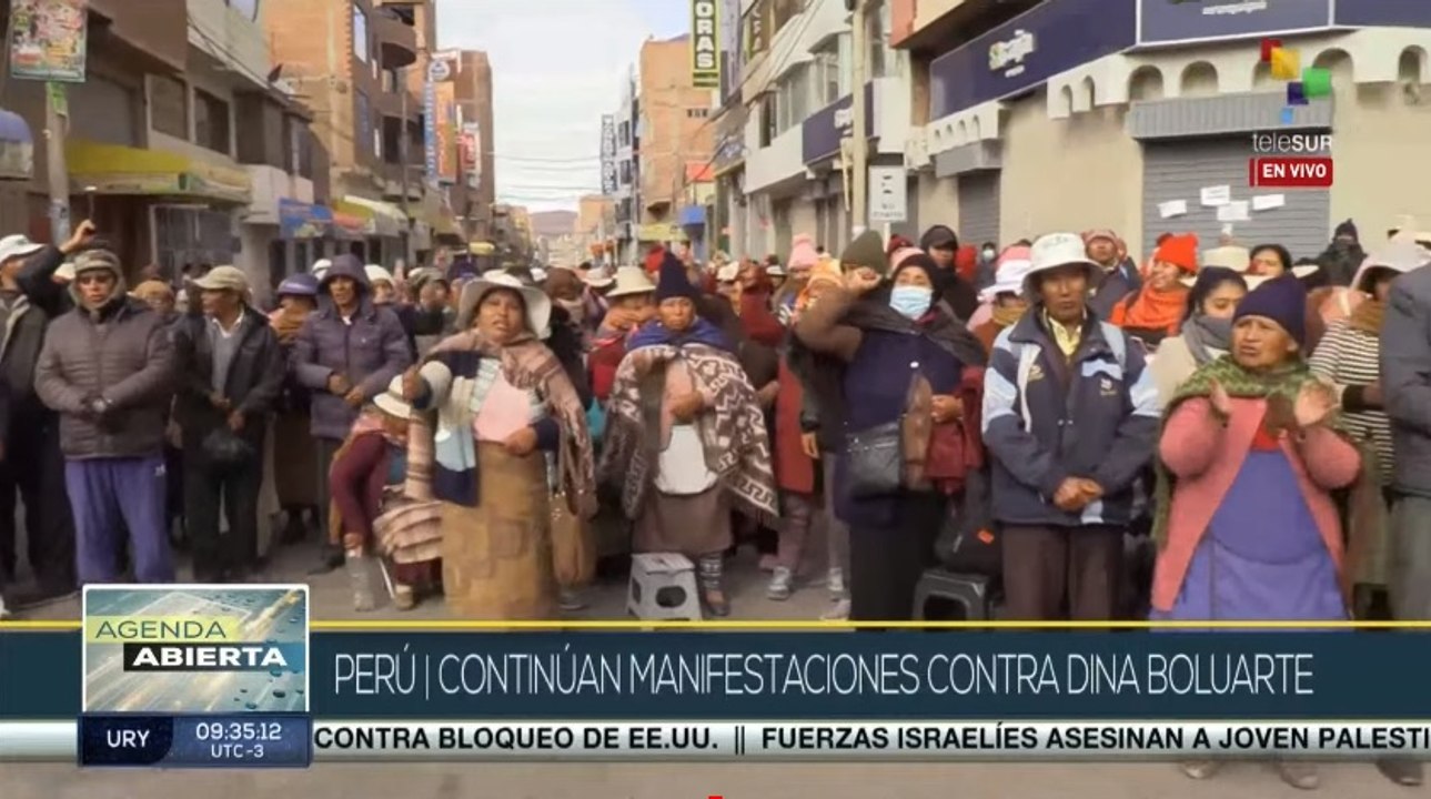 Agenda Abierta 30-01: Trabajadores peruanos se suman a las protestas contra el gobierno