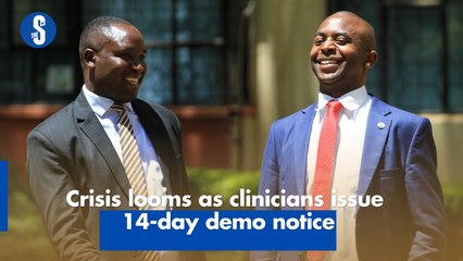Crisis looms as clinicians issue 14-day demo notice